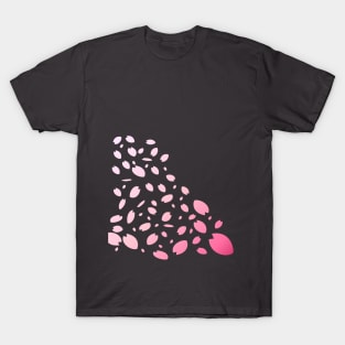 桜 | Falling Sakura Petals T-Shirt